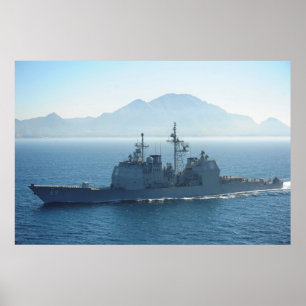 USS Vicksburg (CG 69) Poster