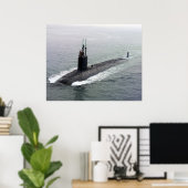 USS Virginia (SSN 774) Poster (Thuiskantoor)