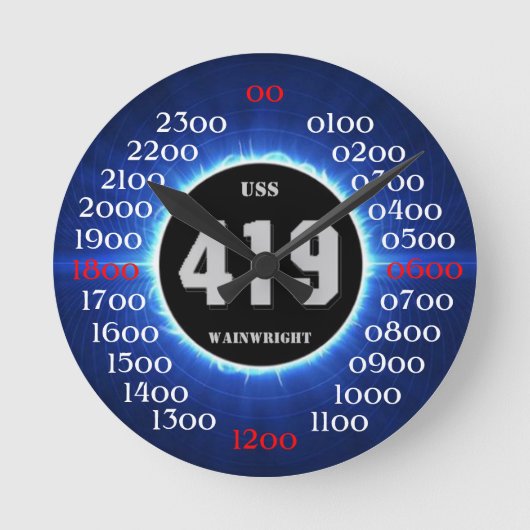 USS Wainwright (DD-419) Ronde Klok (Voorkant)
