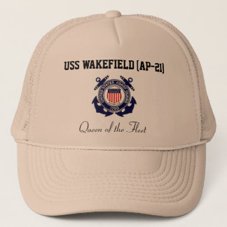 USS WAKEFIELD (AP-21) "Queen of the Fleet" Trucker Trucker Pet