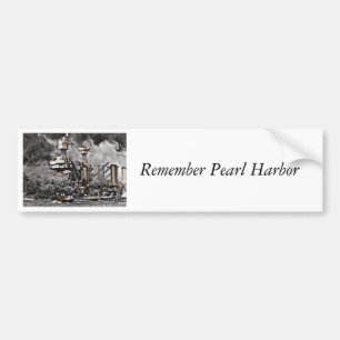 USS West Virginia Bumpersticker