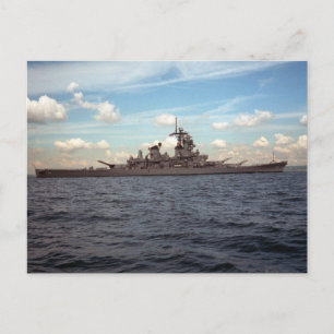 USS Wisconsin (BB-64) Briefkaart