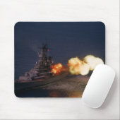 USS Wisconsin (BB-64) Muismat (Met muis)