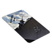 USS Wisconsin (BB-64) ~ VS militair slagschip Magneet (Rechterzijde)