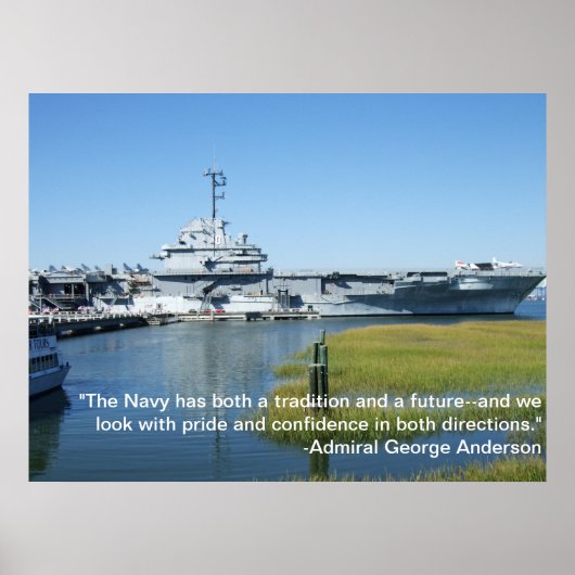 USS Yorktown Poster (Voorkant)