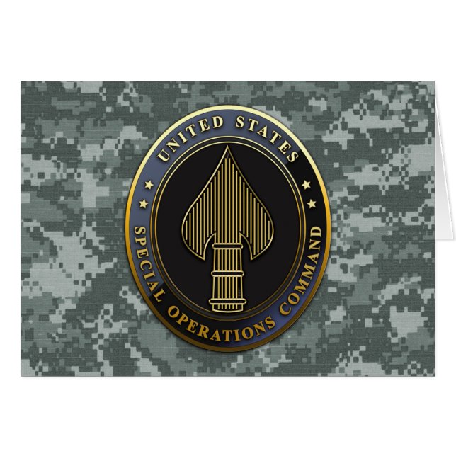 USSOCOM Emblem (Voorkant Horizontaal)
