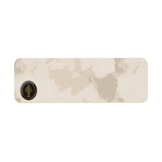 USSOCOM Emblem Etiket (Voorkant)