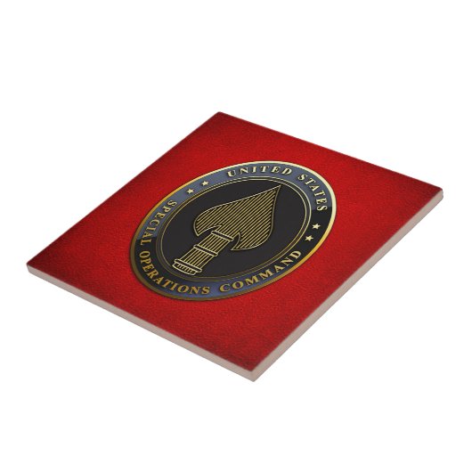 USSOCOM Emblem Tegeltje (Zijkant)