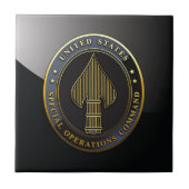 USSOCOM Emblem Tegeltje (Voorkant)
