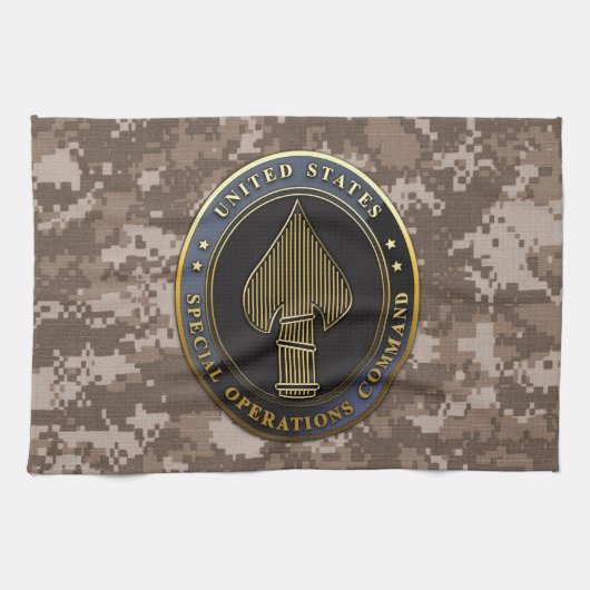 USSOCOM Emblem Theedoek (Horizontaal)
