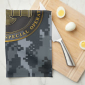 USSOCOM Emblem Theedoek (Quarter Fold)