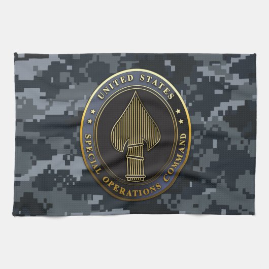 USSOCOM Emblem Theedoek (Horizontaal)