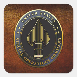 USSOCOM Emblem Vierkante Sticker