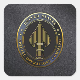 USSOCOM Emblem Vierkante Sticker