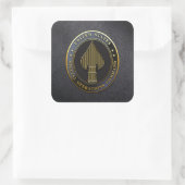 USSOCOM Emblem Vierkante Sticker (Tas)