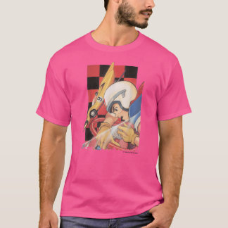 USSpeed Racer Geruite Rood T-shirt