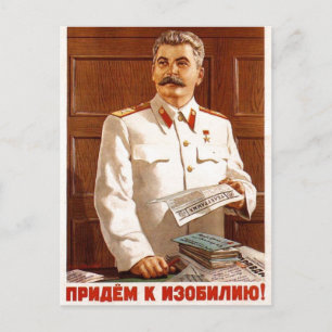 USSR CCCP Propaganda-Posters uit de Koude Oorlog S Briefkaart