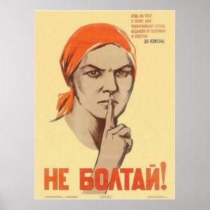 USSR CCCP Propaganda-Posters uit de Koude Oorlog S Poster