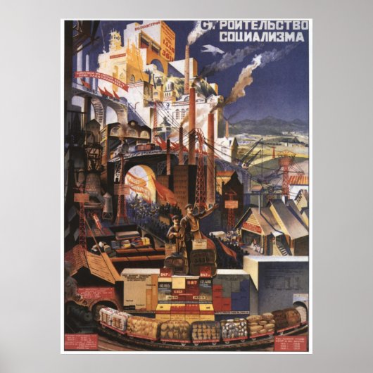 USSR CCCP Propaganda-Posters uit de Koude Oorlog S Poster (Voorkant)