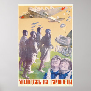 USSR CCCP Propaganda-Posters uit de Koude Oorlog S Poster