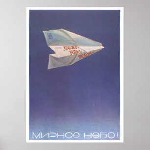 USSR CCCP Propaganda-Posters uit de Koude Oorlog S Poster