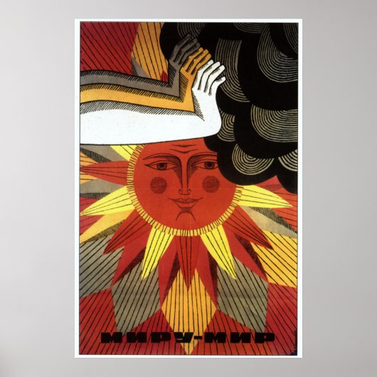 USSR CCCP Propaganda-Posters uit de Koude Oorlog S Poster (Voorkant)