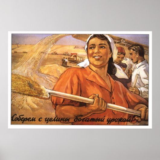 USSR CCCP Propaganda-Posters uit de Koude Oorlog S Poster (Voorkant)