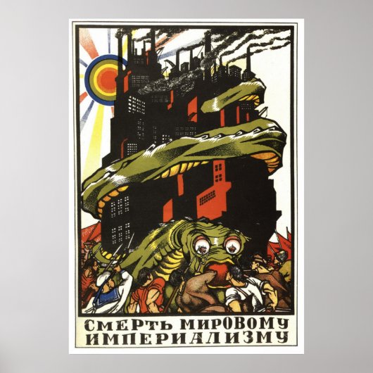 USSR CCCP Propaganda-Posters uit de Koude Oorlog S Poster (Voorkant)