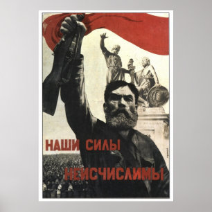USSR CCCP Propaganda-Posters uit de Koude Oorlog S Poster