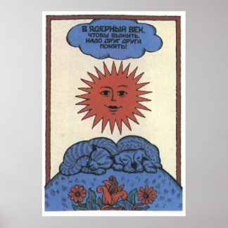 USSR CCCP Propaganda-Posters uit de Koude Oorlog S Poster