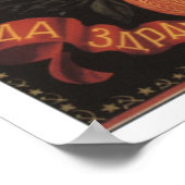 USSR CCCP Propaganda-Posters uit de Koude Oorlog S Poster (Hoek)