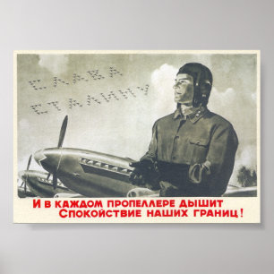 USSR CCCP Propaganda-Posters uit de Koude Oorlog S Poster