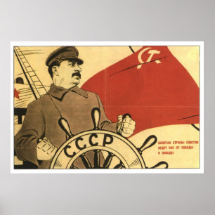 USSR CCCP Propaganda-Posters uit de Koude Oorlog S Poster