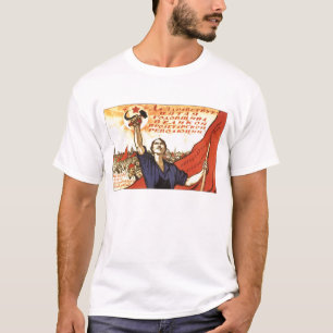 USSR CCCP Propaganda-Posters uit de Koude Oorlog S T-shirt