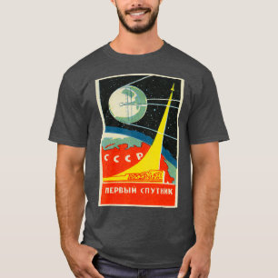 USSR CCRP-ruimteprogramma van de Sovjet-Unie  T-shirt