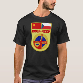USSR-ČSSR Soyuz 28 Interkosmos Mission Patch T-shirt