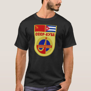 USSR-CUBA Soyuz 38 Interkosmos Mission Patch T-shirt