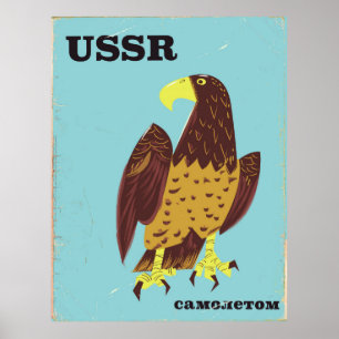 USSR Eagle vintage-poster Poster