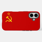 USSR FLAG Case-Mate iPhone CASE (Achterkant (horizontaal))