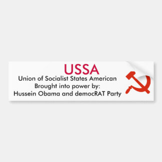 USSR - Obama Bumpersticker