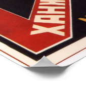 USSR Sovjet Beer Adverteren 1925 Poster (Hoek)