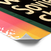 USSR Sovjet Oude Reisposter Poster (Hoek)