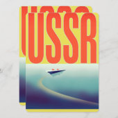 USSR Sovjet Travel poster (Voorkant / Achterkant)