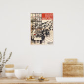 USSR Sovjet-Unie Propaganda 1932 Poster (Keuken)