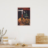 USSR Sovjet-Unie Spoorweg 1931 Poster (Keuken)