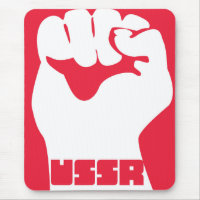 USSR Sovjet Vuist poster