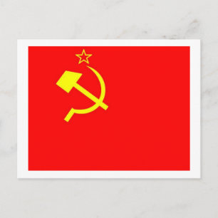 USSR-vlag Briefkaart