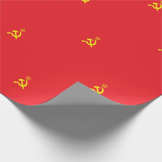 USSR-vlag Cadeaupapier (Hoek)