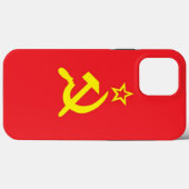 USSR-vlag Case-Mate iPhone Case (Achterkant (horizontaal))