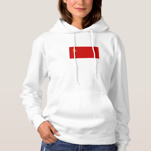 USSR-vlag Hoodie (Voorkant)